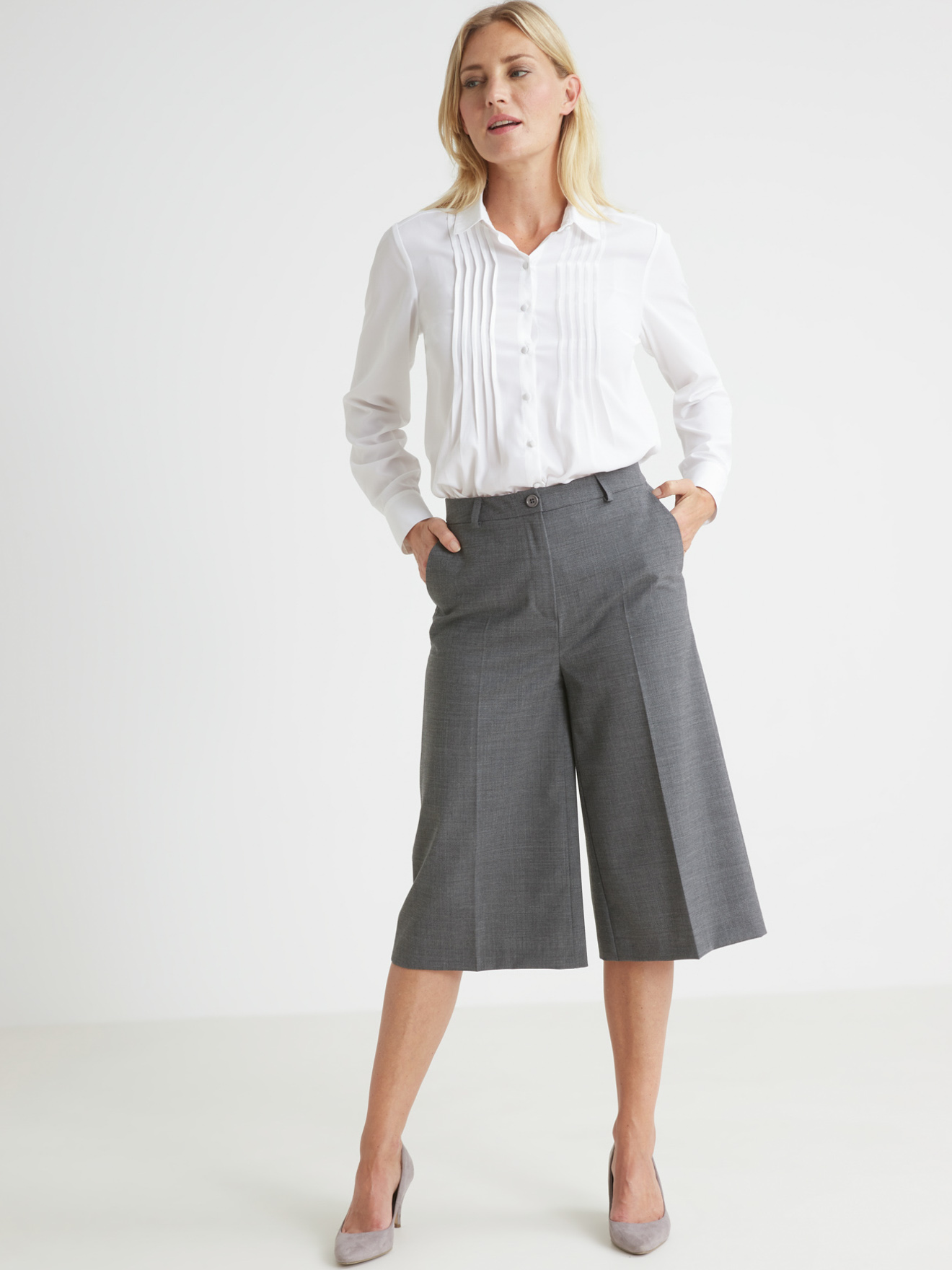 Jupe Culotte Lastiqu E Dos Daxon Femme Daxon