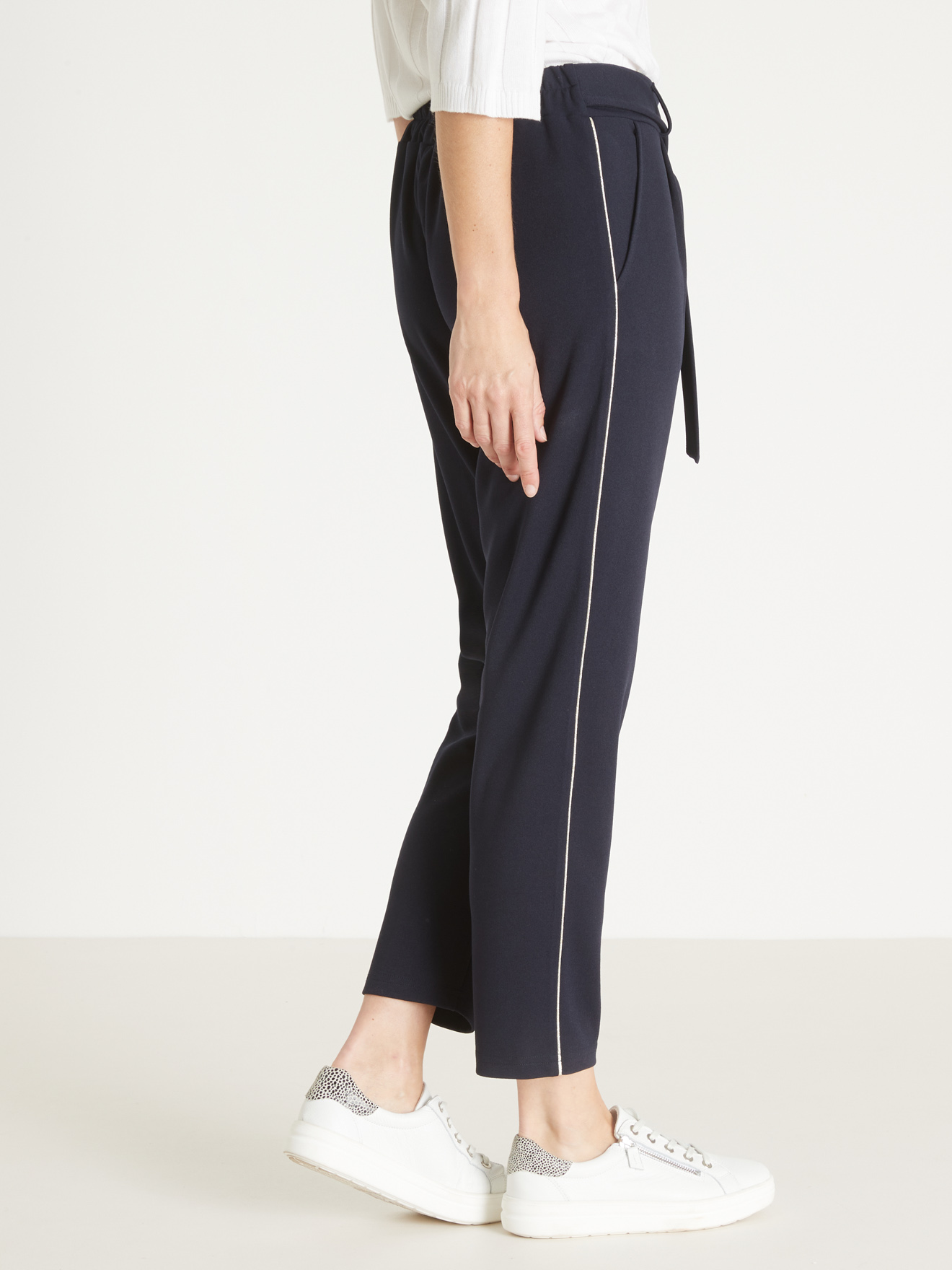 Pantalon Raccourci Lastiqu Daxon Femme Daxon