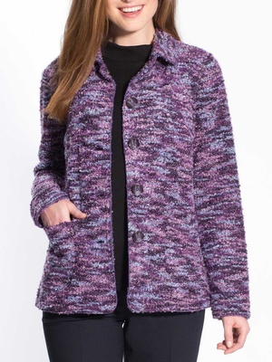 Veste bouclette, vous mesurez + d'1,60m