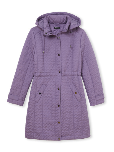 Parka longue matelassée déperlante