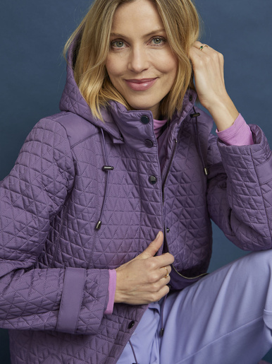 Parka longue matelassée déperlante