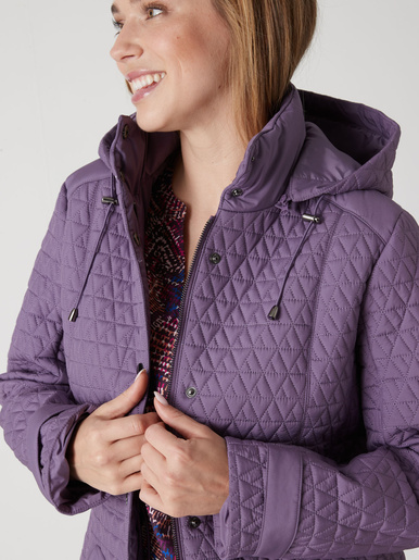 Parka longue matelassée déperlante