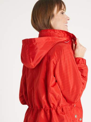 Parka légère déperlante à capuche