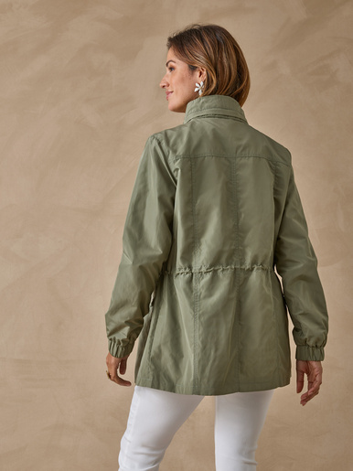 Parka légère déperlante à capuche