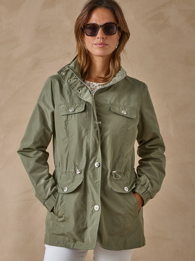Parka légère déperlante à capuche