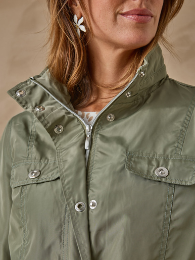 Parka légère déperlante à capuche