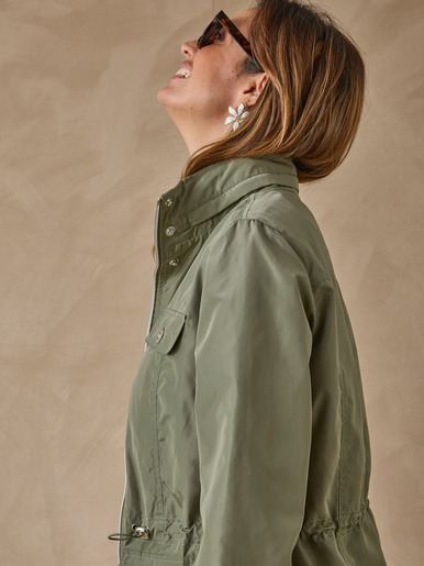 Parka légère déperlante à capuche