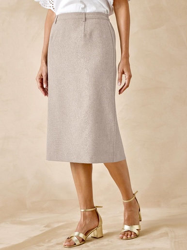 Jupe droite vous mesurez - d'1,60m - Daxon - Chine beige