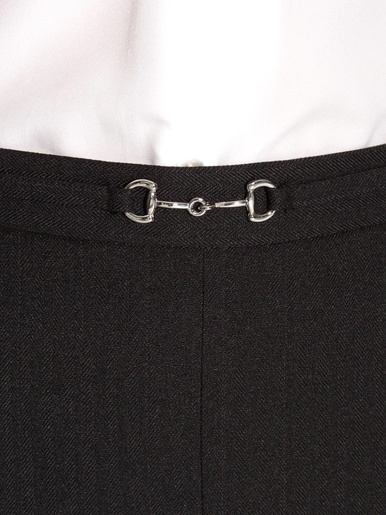 Jupe à panneaux hanches larges