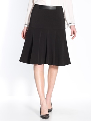 Soldes Jupe Evas?�e sous Genoux - Ample, Grande Taille | Daxon