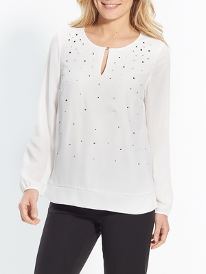 Blouse bijoux