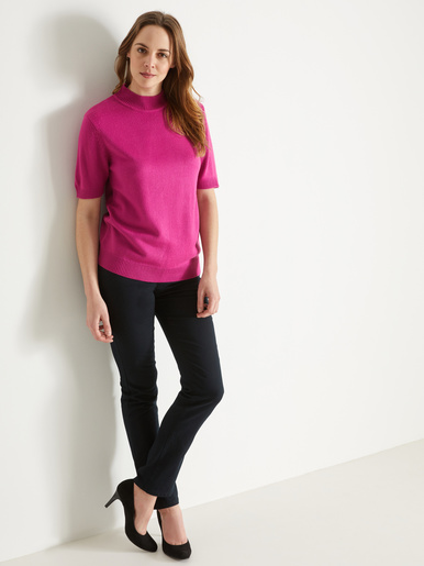 Pull col montant manches courtes - Daxon - 