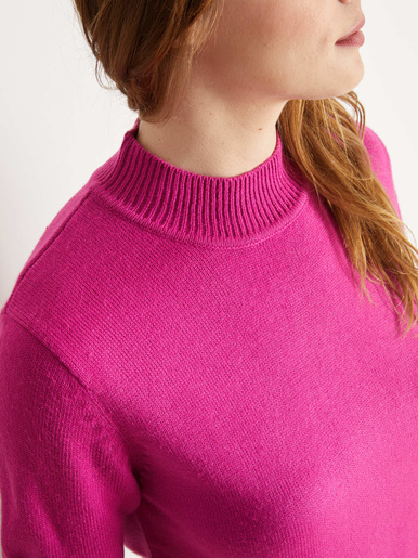 Pull col montant manches courtes - Daxon - 