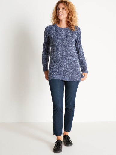Pull torsadé encolure ronde - Daxon - 