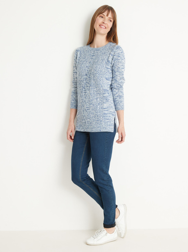 Pull torsadé encolure ronde - Daxon - 
