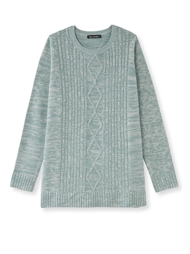 Pull torsadé encolure ronde - Daxon - 