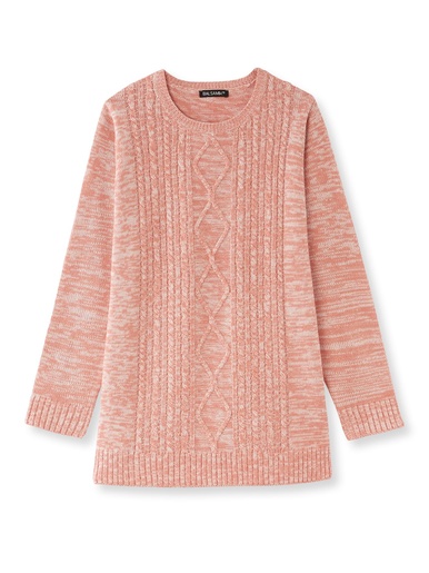 Pull torsadé encolure ronde - Daxon - 