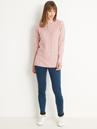 Pull torsadé encolure ronde - Daxon - 