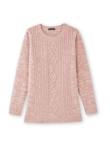 Pull torsadé encolure ronde - Daxon - 