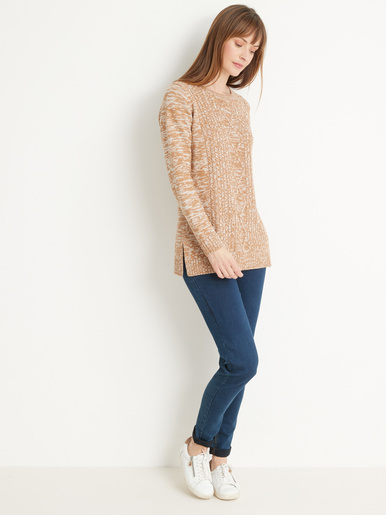 Pull torsadé encolure ronde - Daxon - 