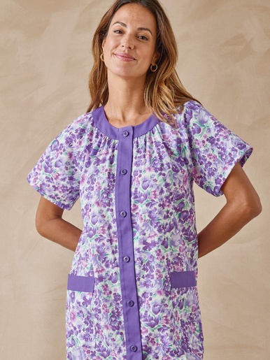 Tablier boutonné forme housse
