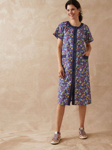 Tablier boutonné forme housse