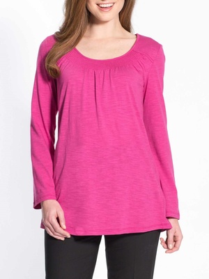 Tunique unie à brassière intégrée