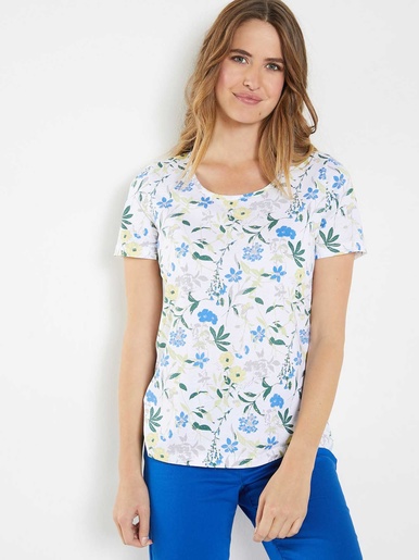 Tee-shirt tunique pur coton