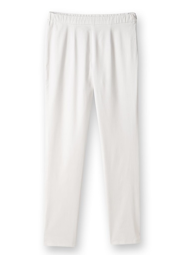 Pantalon 7/8ème vous mesurez + d'1,60m - Daxon - Blanc