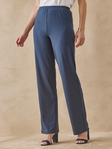 Pantalon entièrement élastiqué en maille