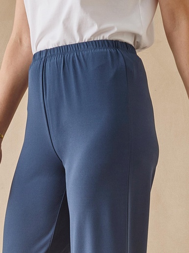 Pantalon entièrement élastiqué en maille