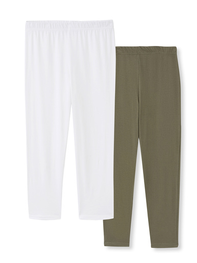 Lot de 2 leggings courts - Daxon - 