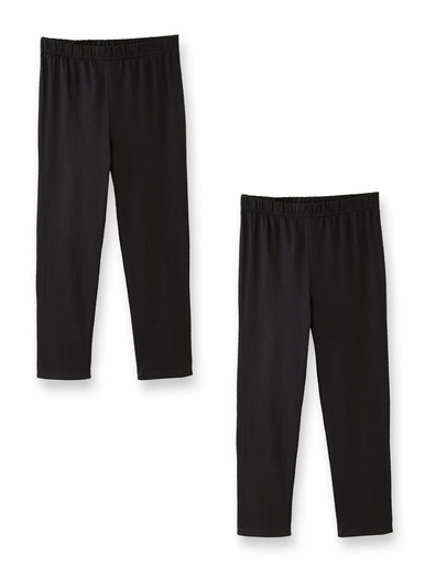 Lot de 2 leggings courts