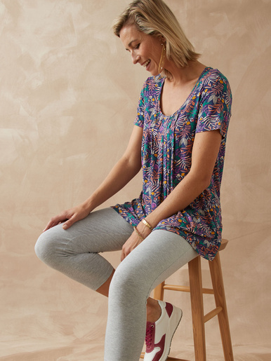 Lot de 2 leggings courts