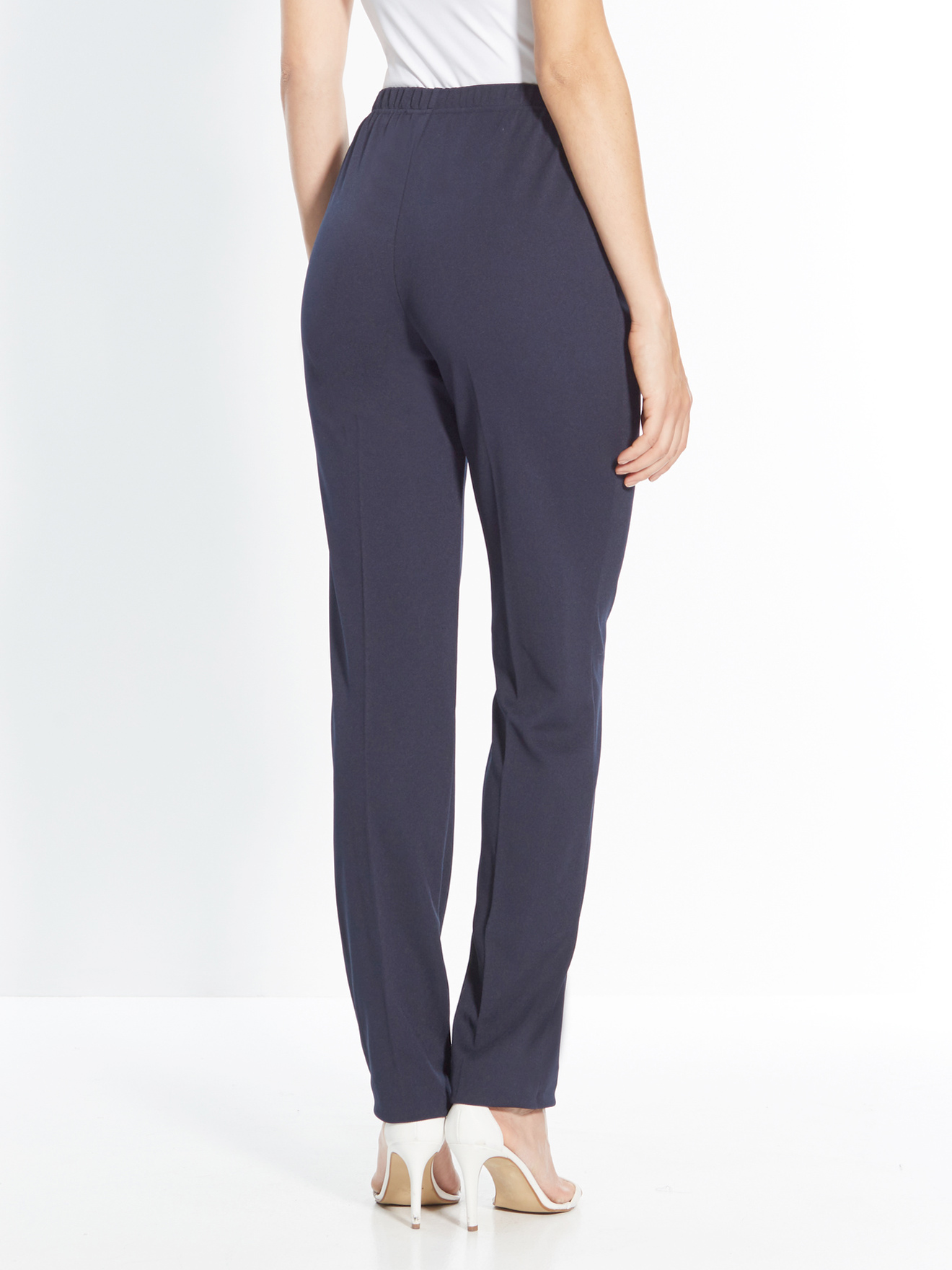 Pantalon en maille stature -d'1,60m - Daxon - Marine