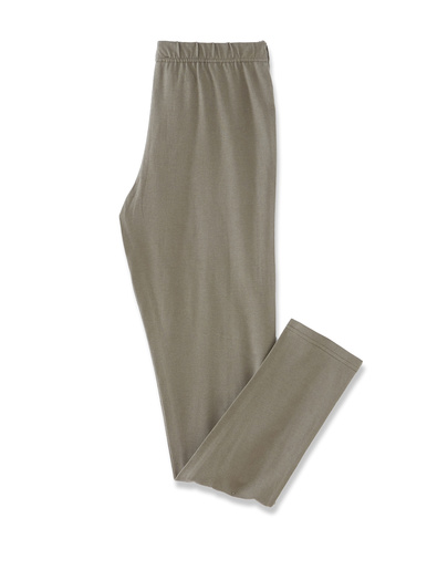Lot de 2 leggings - Daxon - Kaki + noir