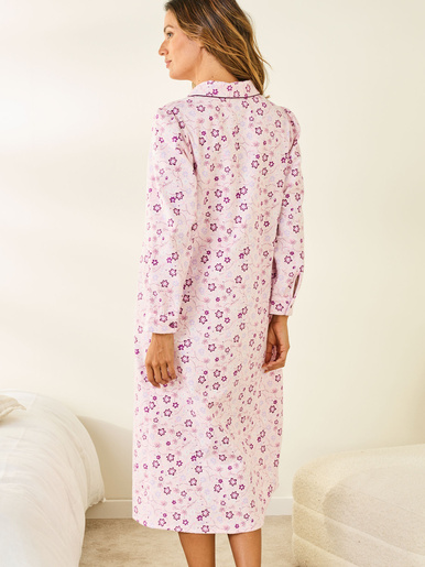 Chemise de nuit manches longues