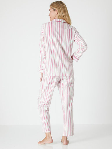 Pyjama en flanelle pur coton - Daxon - 