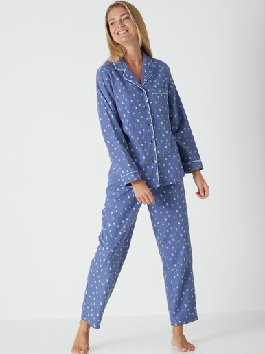 Pyjama en flanelle pur coton