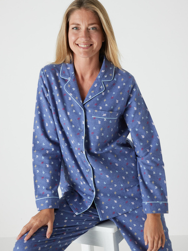 Pyjama en flanelle pur coton
