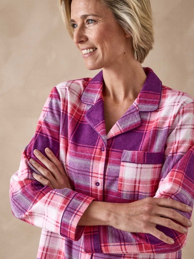 Pyjama en flanelle pur coton