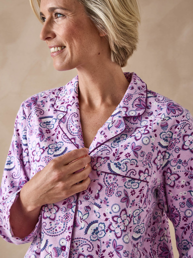 Pyjama en flanelle pur coton
