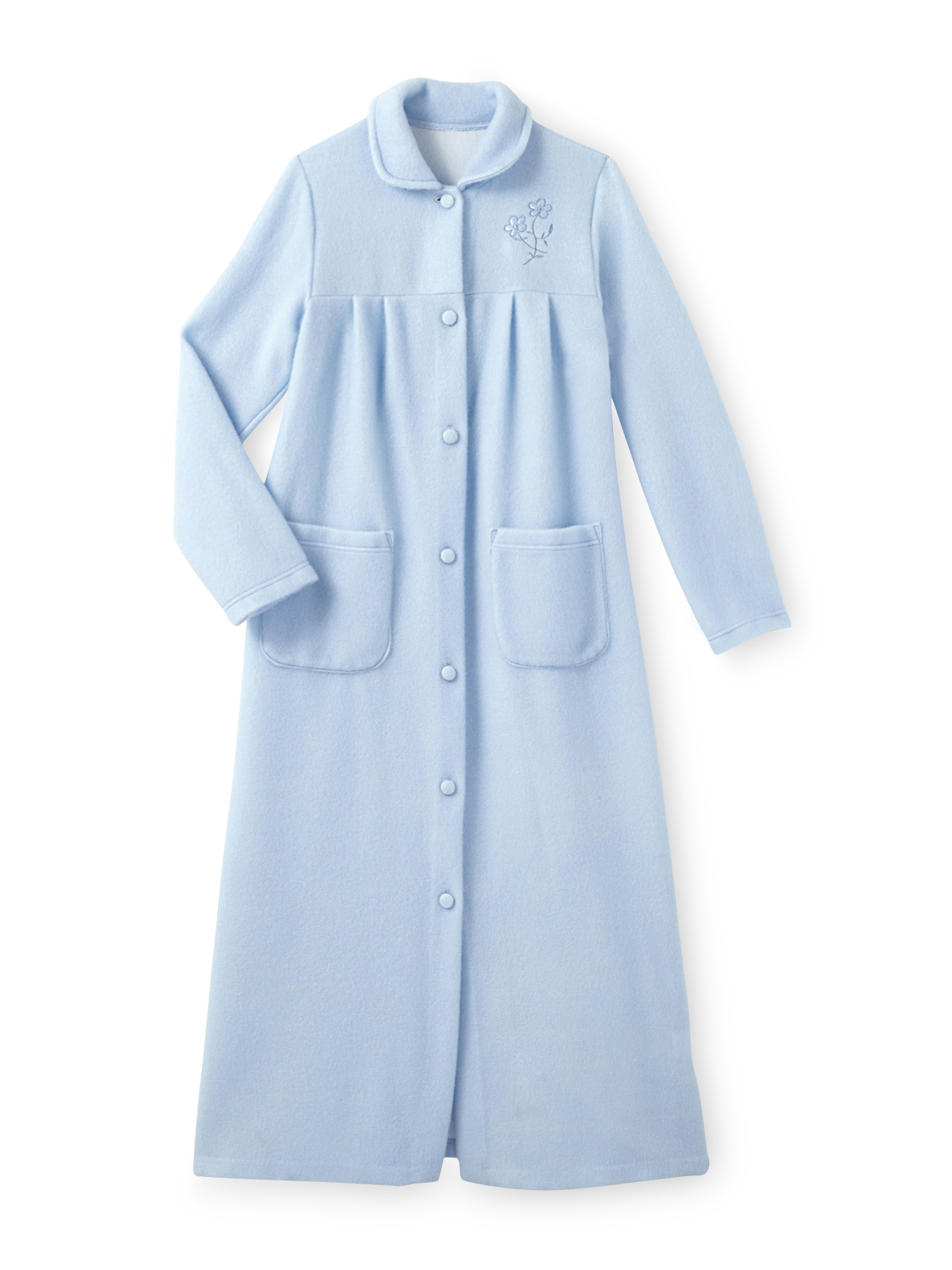 Robe de chambre col Claudine courtelle Daxon Femme Daxon