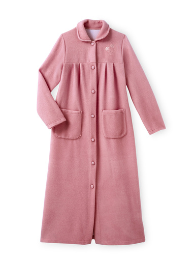 Robe de chambre col Claudine courtelle