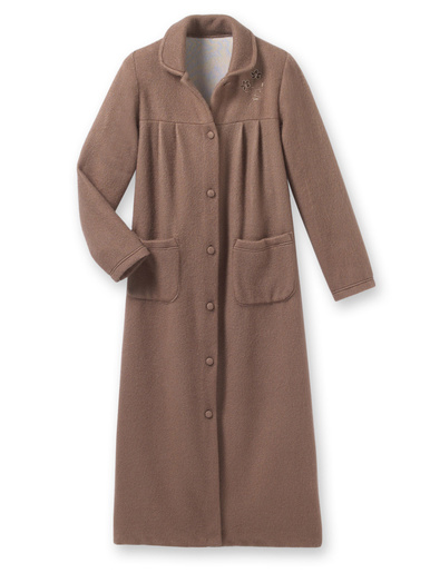 Robe de chambre col Claudine courtelle