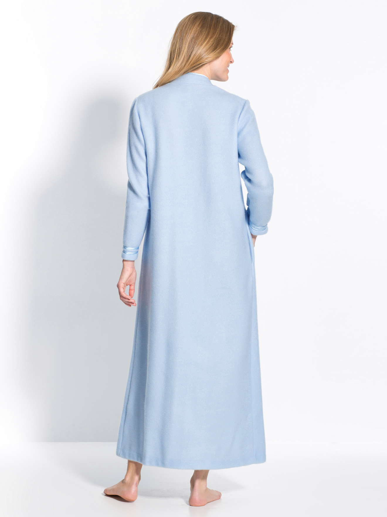 Robe de chambre molleton courtelle - Daxon - Femme | Daxon