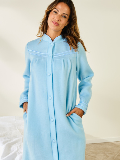 Robe de chambre molleton courtelle