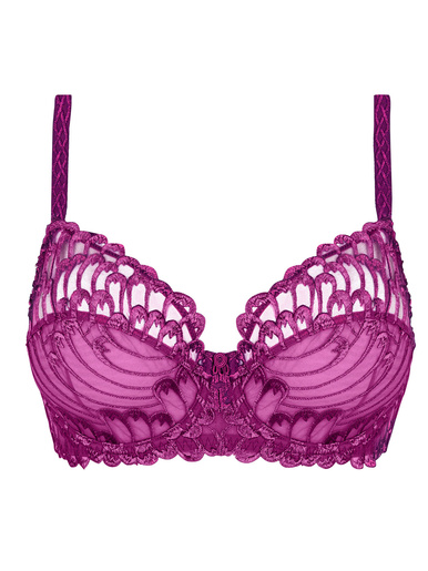 Soutien-gorge à armatures brodé Narcisse