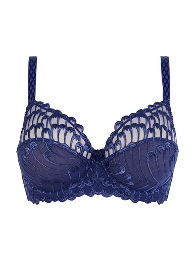 Soutien-gorge à armatures brodé Narcisse