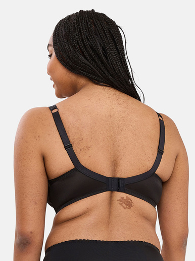 Soutien-gorge à armatures brodé Narcisse